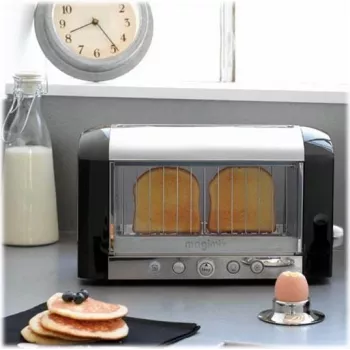 Magimix Le Toaster Vision Toaster 2 rebanadas Negro