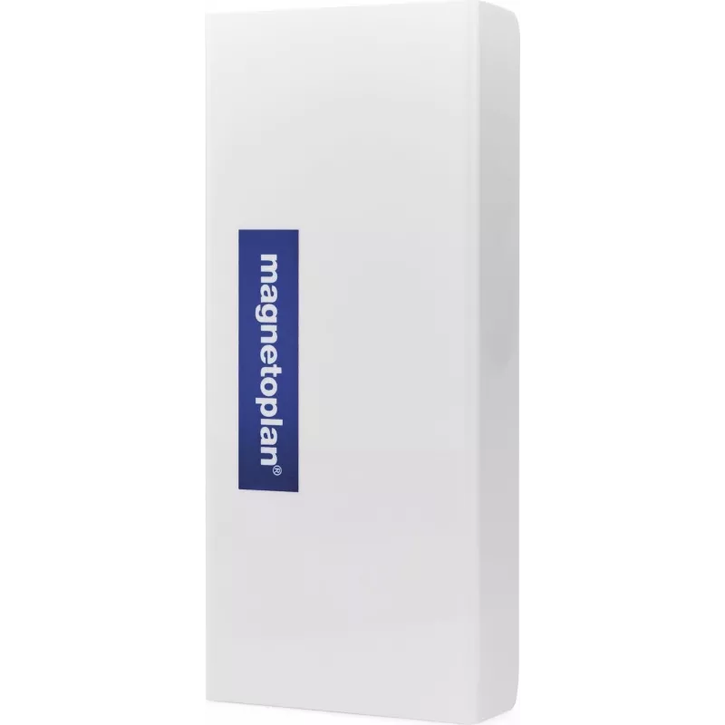 MAGNETOPLAN HOLTZ Borrador magnético para pizarra blanca con papel reemplazable, gris (12295)