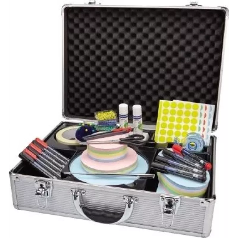 MAGNETOPLAN HOLTZ kit de moderación Compact, con más de 1.800 piezas, carcasa de aluminio resistente (1111511)