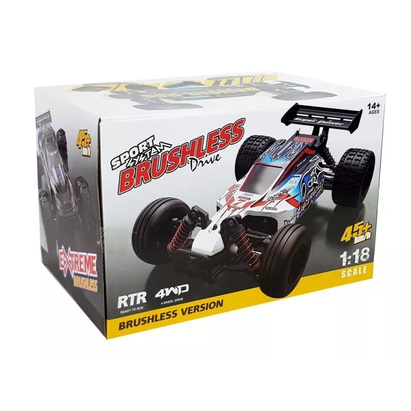 MAISTO Coche de rally con control remoto 1:18