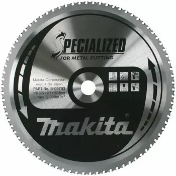 Makita 305x25,4x78Z hoja de sierra TCT para aluminio y metales no férricos