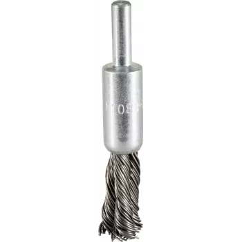 Makita D-73835 cepillo de acero cónico, 12 mm, vástago redondo de 6 mm, 25.000 rpm