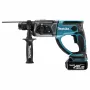 Makita DHR202RTJ 18V LXT martillo combinado a batería – SDS-Plus, set con 2x5.0Ah, cargador y maletín Makpac