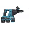 Makita DHR281PT2J 36V (2x18V) Set de martillo perforador SDS-Plus sin escobillas con 2 baterías de 5,0Ah, doble cargador y maletín Makpac