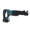 Sierra sable a batería MAKITA DJR186RTE 18V LXT con 2 baterías de 5,0Ah, cargador rápido y maletín Makpac
