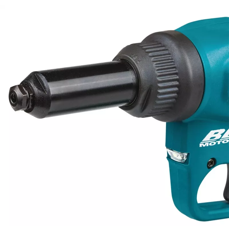 Makita DRV150ZJ 18V LXT Remachadora a batería sin escobillas (solo herramienta, 10 kN, 2,4-4,8 mm, maletín Makpac)