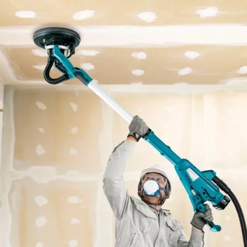Lijadora de pladur a batería Makita DSL801ZU 18V LXT sin escobillas 210mm solo máquina