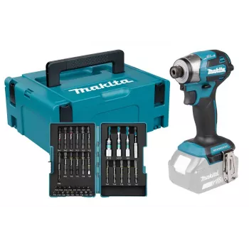 Makita DTD173ZJX2 18V LXT Atornillador de impacto sin escobillas 180 Nm Herramienta sin batería