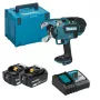 MAKITA DTR181RTJ 18V LXT Set atadora de armaduras a batería 2x5,0Ah