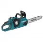 MAKITA DUC355PT2 motosierra a batería 36V (2x18V) 35cm (14 pulgadas) con 2 baterías de 5.0Ah y cargador
