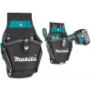 Makita E-15154 funda portabrocas Ultimate Series, alta resistencia 1680D poliéster, negro con detalles azules, talla universal para taladros atornilladores y atornilladores de impacto a batería