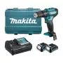 MAKITA HP333DWAE 12V Max CXT taladro atornillador de percusión a batería, 2 baterías de 2 x 2,0Ah