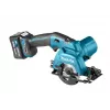 Makita HS301DSME sierra circular de mano a batería 12V Max CXT 85mm con 2 baterías de 4,0Ah, cargador y maletín Makpac