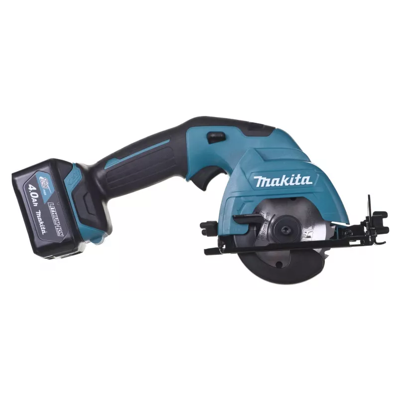 Makita HS301DSME sierra circular de mano a batería 12V Max CXT 85mm con 2 baterías de 4,0Ah, cargador y maletín Makpac