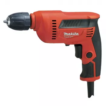 Taladradora Makita M6002B 450W con portabrocas de apriete rápido 10mm serie MT