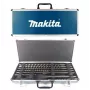 Juego de brocas y cinceles SDS-Plus MAKITA 10 piezas maletín de aluminio D-42385