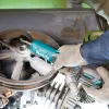 Makita WR100DSA 12V CXT llave de carraca a batería set 1/4 pulgadas y 3/8 pulgadas, 47,5 Nm, batería 2,0 Ah, cargador, luz LED