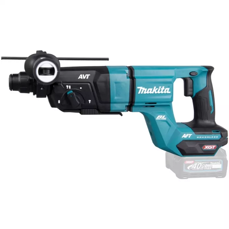 Makita XGT HR007GZ Martillo perforador a batería, 40V Max, SDS-PLUS, solo máquina (Azul/Negro)