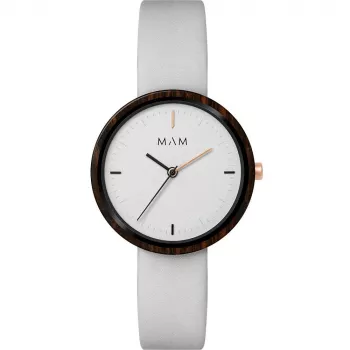 MAM Ferra Reloj unisex MAM658 33mm plata negro