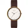 MAM MAM650 Reloj unisex 39mm Ebony Wood y acero inoxidable