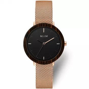 Reloj unisex MAM MAM675 33 mm oro rosa