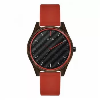 Reloj unisex MAM MAM695 39 mm acero inoxidable negro