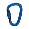 Mammut Crag HMS mosquetón Screwgate gris/rojo