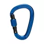 Mammut Crag HMS mosquetón Screwgate gris/rojo