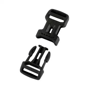Mammut Dual Adjust Side Squeeze Buckle 15mm negro