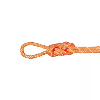Cuerda de escalada Mammut Virve Gym Station Classic 10,1 mm Vibrant Orange-White 50 m