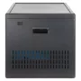 Manhattan Armario de carga USB-C para portátiles de 12 tomas con ruedas, 65W por puerto, 780W total, acero, negro, cables UK y EU, compartimentos 395x32,5x290mm