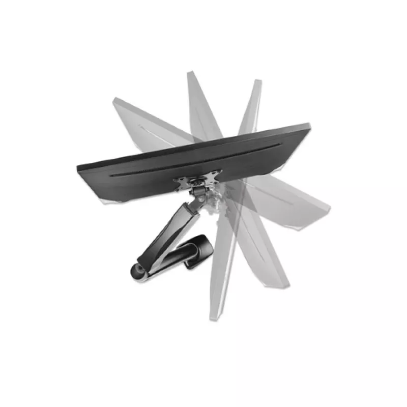 MANHATTAN Soporte para 1 monitor de gas aluminio 17-32 pulgadas
