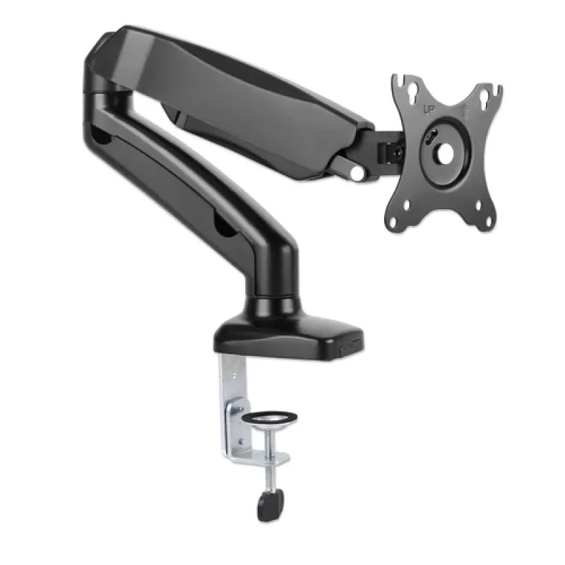 MANHATTAN Soporte para 1 monitor de gas aluminio 17-32 pulgadas