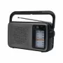 Manta MARDI919BK San Remo radio FM/AM, alimentación por red o pilas, salida para auriculares, negra