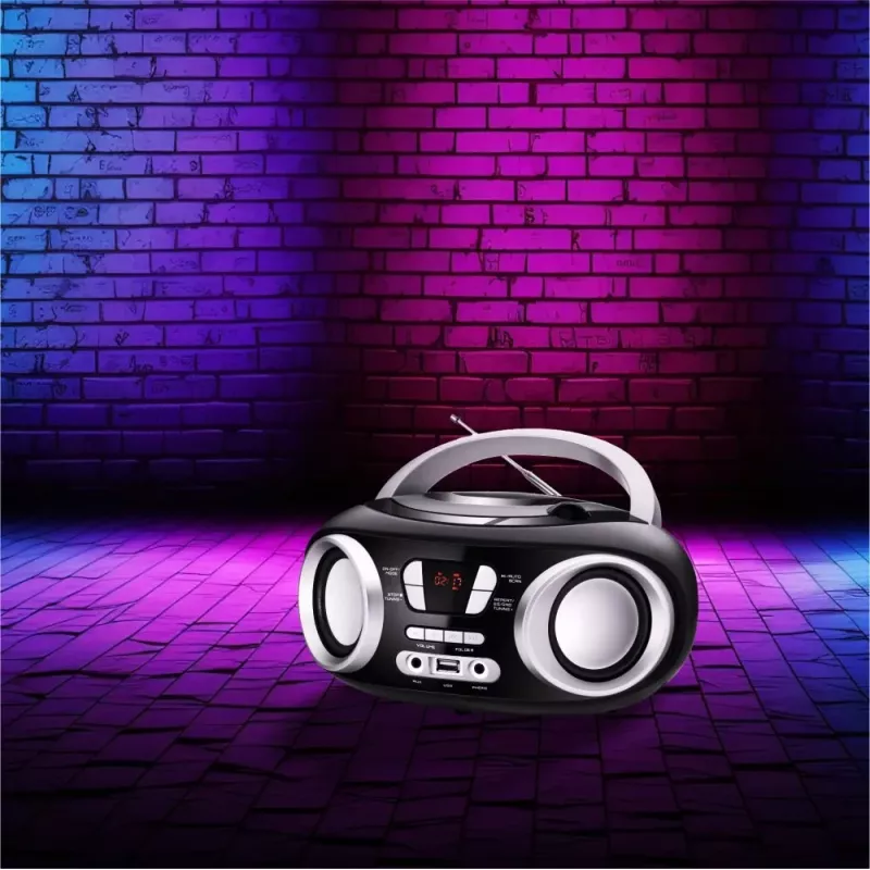 Manta MM9310BT CHILLI altavoz Bluetooth portátil negro