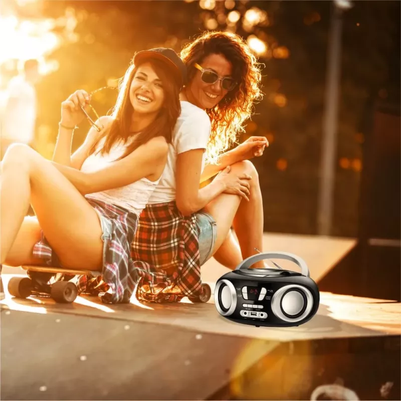 Manta MM9310BT CHILLI altavoz Bluetooth portátil negro