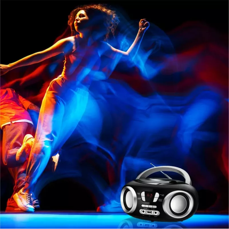 Manta MM9310BT CHILLI altavoz Bluetooth portátil negro