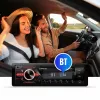 Manta RS4508 Ottawa radio de coche 1-DIN con sintonizador FM, USB, tarjeta SD, AUX, 4x40W, pantalla LCD blanca, iluminación azul