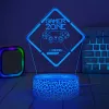 Manta SNL123RGB lámpara LED decorativa de luz Game 3 RGB 3D