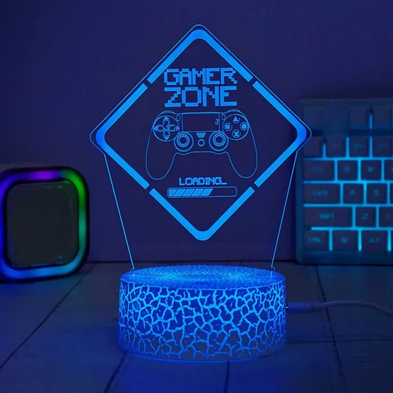 Manta SNL123RGB lámpara LED decorativa de luz Game 3 RGB 3D