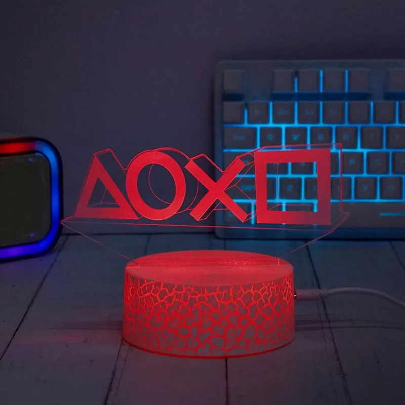 Manta SNL123RGB lámpara LED decorativa de luz Game 3 RGB 3D