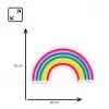 Manta SNL33MTT Style Neon RAINBOW tira de luz LED RGB 3m USB