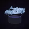 Manta SNL64RGB lámpara LED decorativa de luz para coche 3D RGB