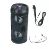 Manta SPK815 altavoz portátil Bluetooth para fiestas con karaoke, 30W RMS, LED disco, radio FM, USB/SD/AUX