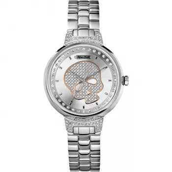 MARC ECKO E16566L1 Reloj de cuarzo unisex 36mm acero inoxidable color plata