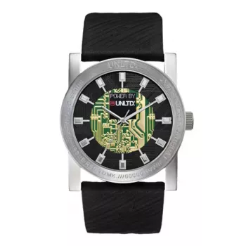 Marc Ecko Reloj analógico de cuarzo para hombre E10041G1 acero inoxidable 46mm