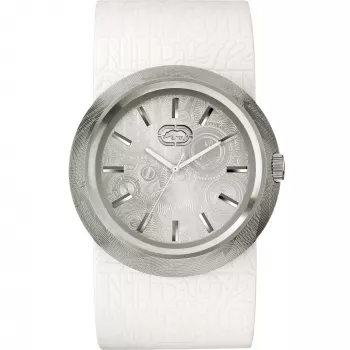 MARC ECKO Reloj de cuarzo analógico para hombre E11534G2 52mm Negro Silicona