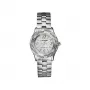 MARC ECKO Reloj mujer de cuarzo analógico acero inoxidable esfera plateada 37mm E95054L1