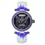 Marc Ecko Reloj de mujer de cuarzo de acero inoxidable E15087M1 40mm