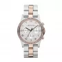 MARC JACOBS Reloj para mujer MBM3106 Baker cuarzo analógico 38mm bicolor acero inoxidable